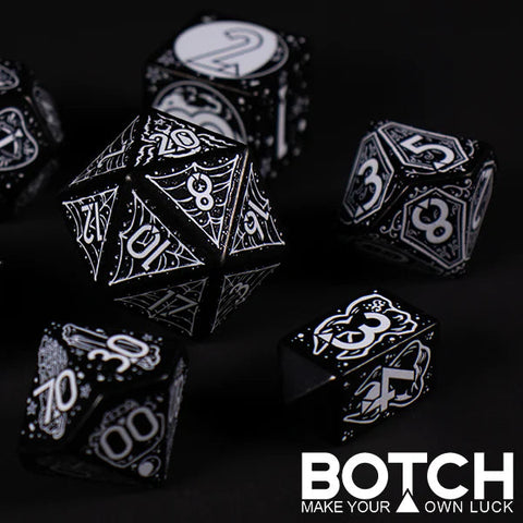 Heart of Darkness Premium Polyhedral Dice Set
