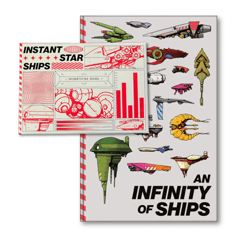 Infinity Star Ships Bundle - Tabletop Bookshelf