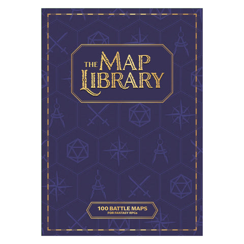 Map Library Logo The Map Library – Tabletop Bookshelf