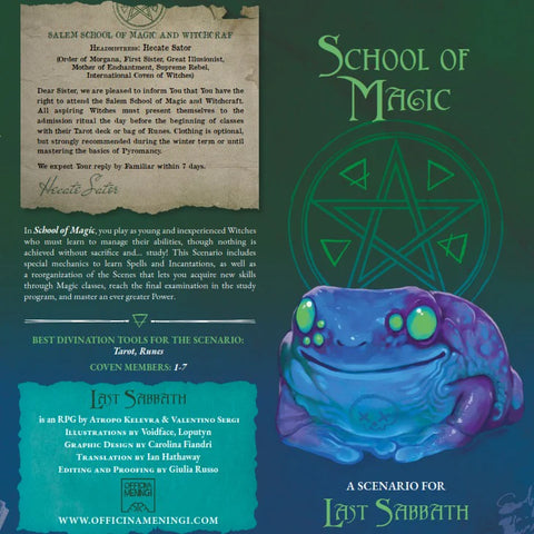 Last Sabbath: Scenarios