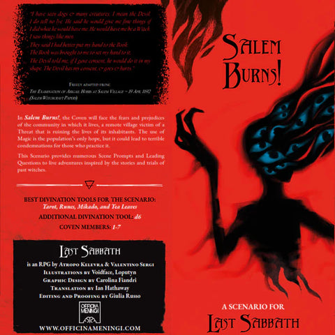 Last Sabbath: Scenarios