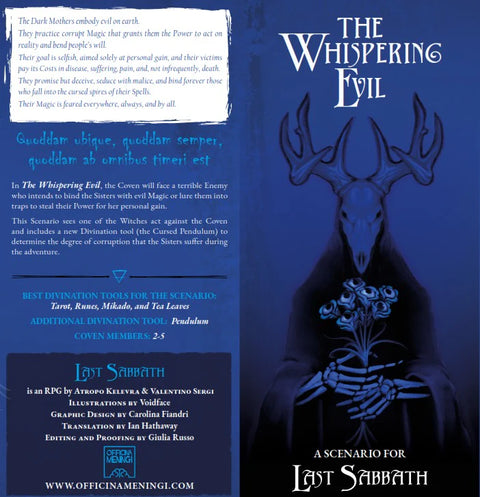 Last Sabbath: Scenarios