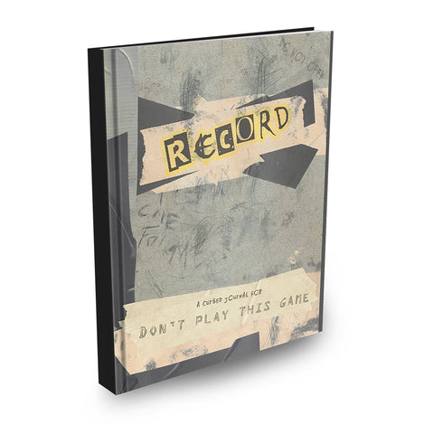 Don't Play This Game: Cursed Record Notebook
