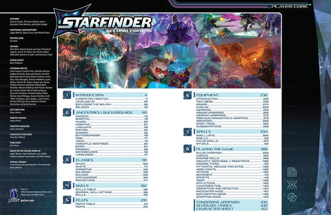 Starfinder Player Core (2nd Edition) Hardcover