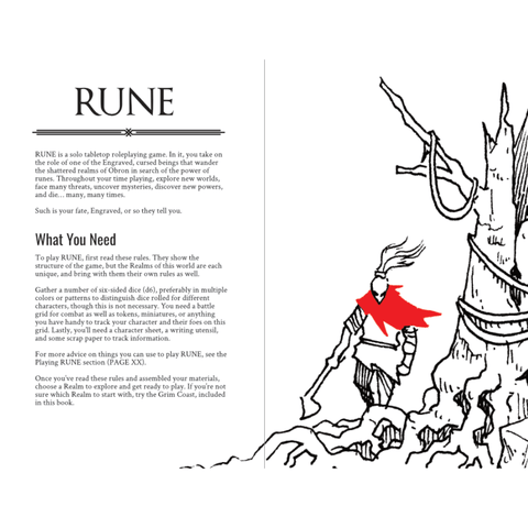 RUNE - Tabletop Bookshelf