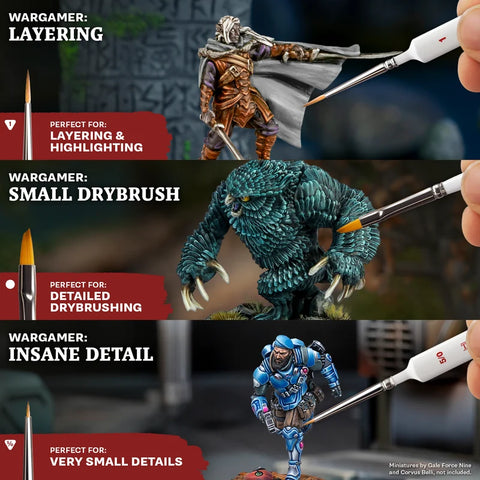 Wargamer: Most Wanted Brush Set