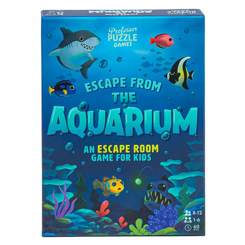 Escape from the Aquarium Mini Escape Room Game