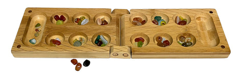 Bamboo Travel Mancala Game