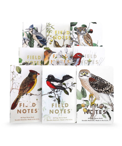 Birds and Trees of North America Ruled Journal 3-Pack