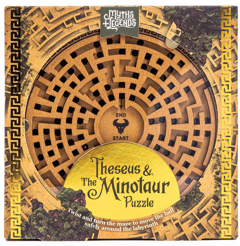 Theseus & The Minotaur Labyrinth Puzzle