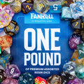 One Pound Bag of Dice - Tabletop Bookshelf