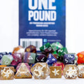 One Pound Bag of Dice - Tabletop Bookshelf