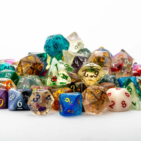 One Pound Bag of Dice - Tabletop Bookshelf