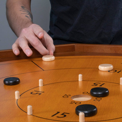 Crokinole Board: 30-inch Tournament Edition