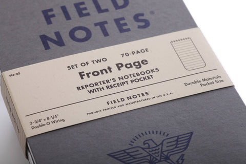 "Front Page" Reporter's Notebook 2-Pack