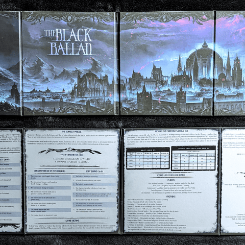 The Black Ballad Bundle - Tabletop Bookshelf