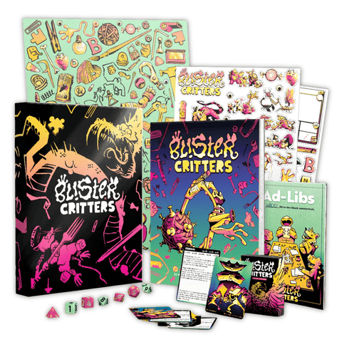 Blister Critters Box Set - Tabletop Bookshelf