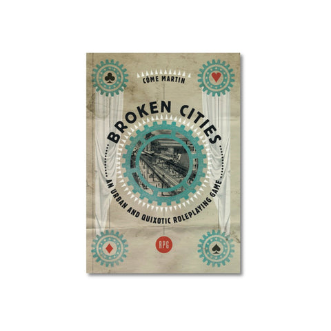 Broken Cities - Tabletop Bookshelf