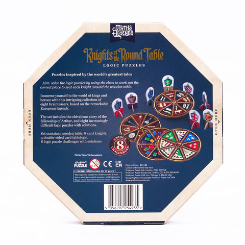 Knights of the Round Table Logic Puzzle Set