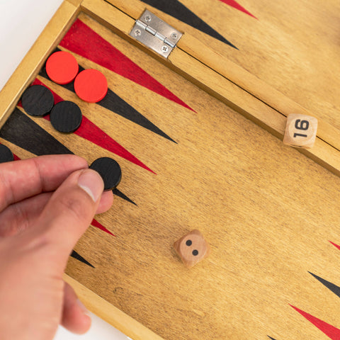 Wooden Backgammon Set