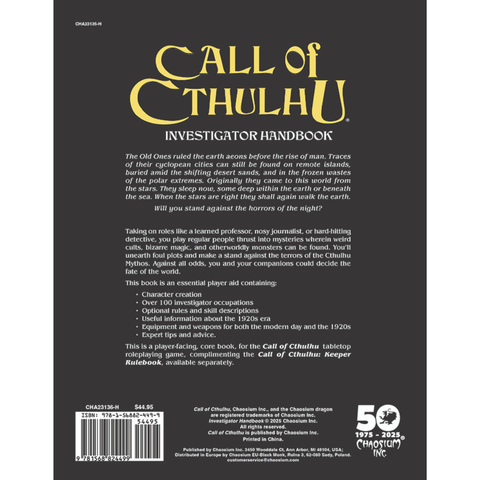 Call of Cthulhu: Chaosium’s 50th Anniversary Slipcase Set