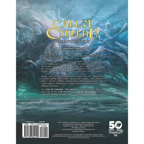 Call of Cthulhu: Chaosium’s 50th Anniversary Slipcase Set