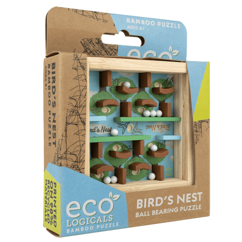 Bird's Nest Bamboo Puzzle Toy