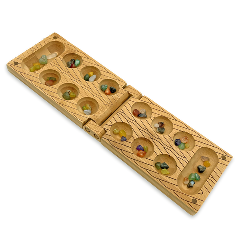 Bamboo Travel Mancala Game