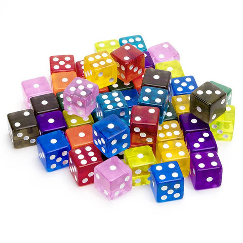 Vintage Dice - 50-Pack