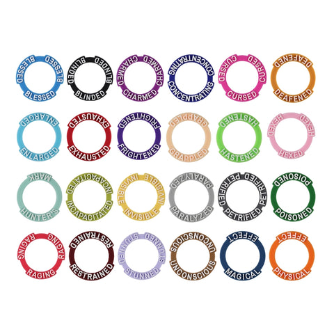 RPG Condition Rings/Markers Set