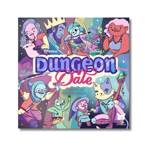 Dungeon Date - Tabletop Bookshelf