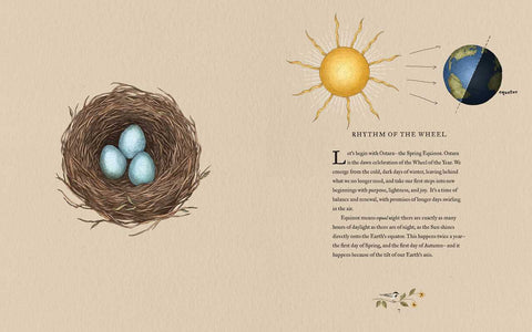 The Wheel of the Year: An Illustrated Guide to Nature’s Seasons and Celebrations