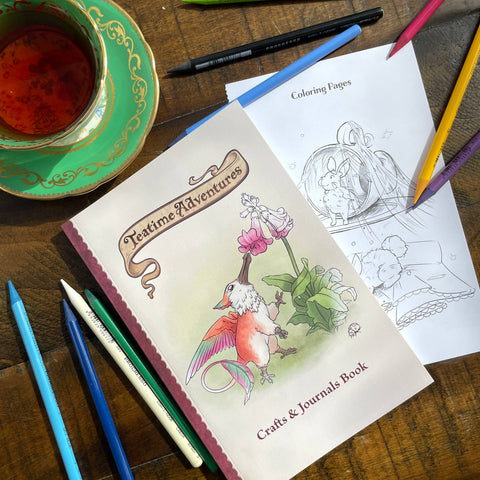Teatime Adventures: Crafts & Journals Book