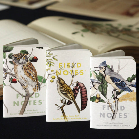 Birds and Trees of North America Ruled Journal 3-Pack