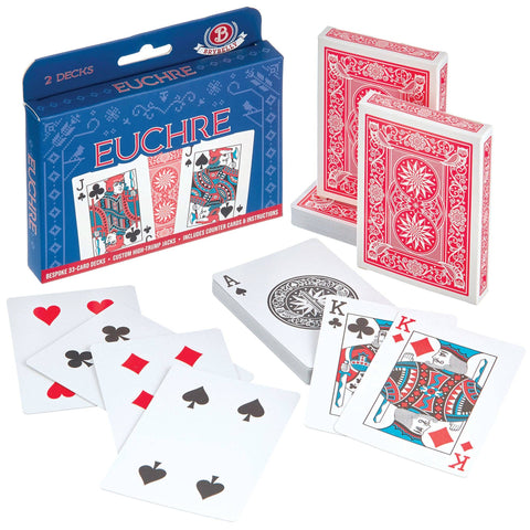 Euchre 2-Deck Game Set