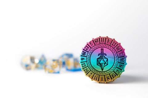 Metallic D20 Spinner