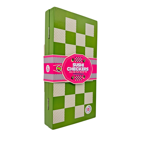 Sushi Checkers - Sushi Making Kit & Checkers Game