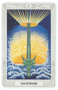 Crowley Thoth Tarot Deck - Premier Edition - Tabletop Bookshelf