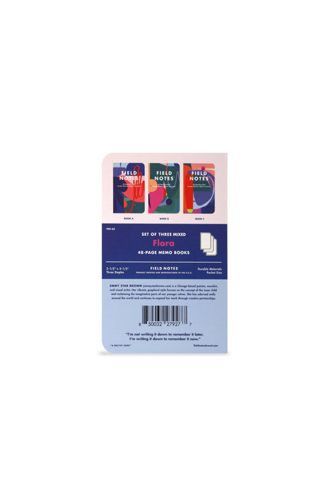 Flora 3-Pack Journal Set