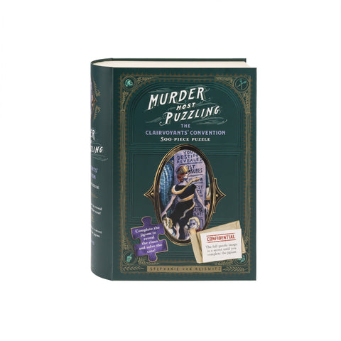 Murder Most Puzzling: The Clairvoyants' Convention 500-Piece Jigsaw Puzzle [SCRATCH & DENT]