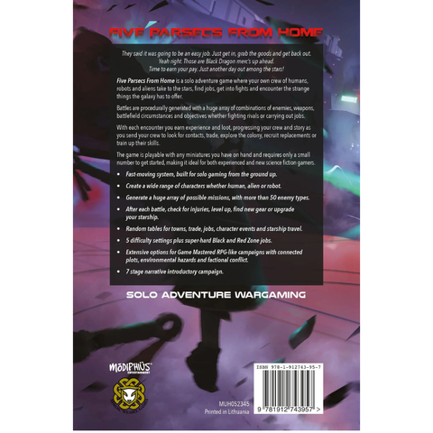 Five Parsecs from Home (Third Edition)