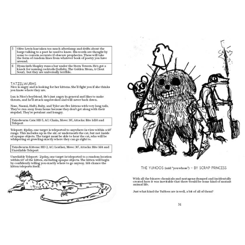 You Got A Job On The Garbage Barge - Tabletop Bookshelf