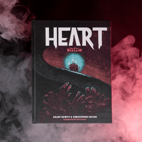 Heart - The City Beneath - Tabletop Bookshelf