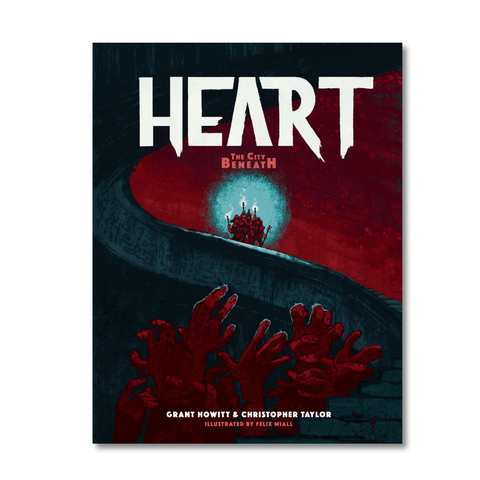 Heart - The City Beneath - Tabletop Bookshelf
