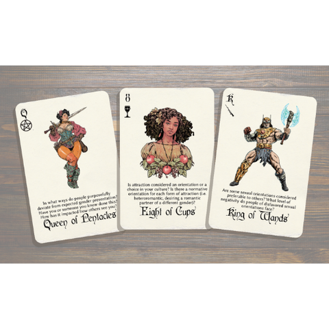 Imagine Queer Worlds Playing Cards