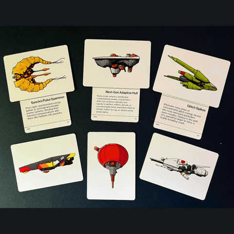 Infinity Star Ships Bundle - Tabletop Bookshelf