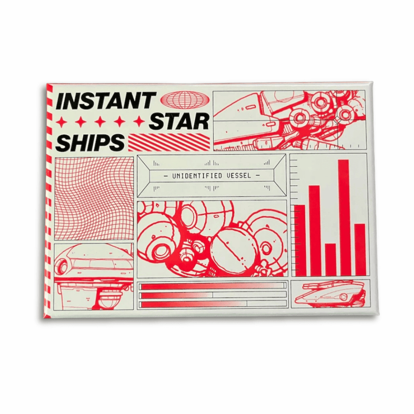 Instant Star Ships – Tabletop Bookshelf