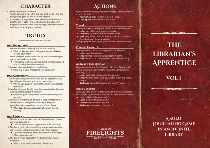 The Librarian's Apprentice Tabletop Bookshelf