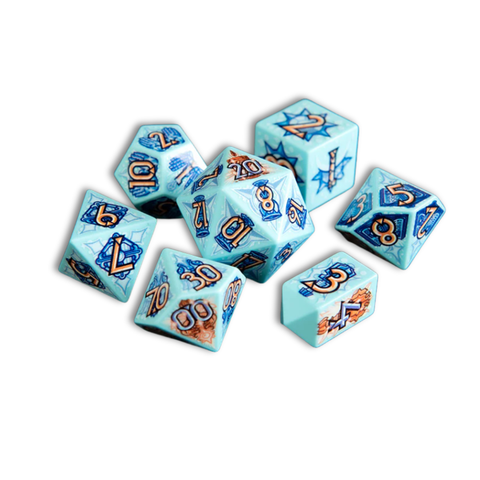 Luminal Light Premium Polyhedral Dice Set