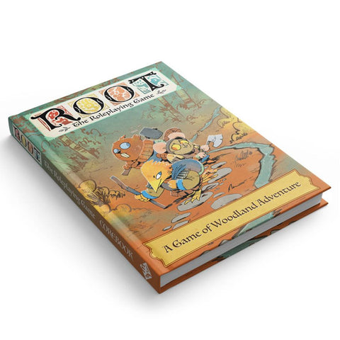 Roleplaying game book titled 'Root' with illustration on cover